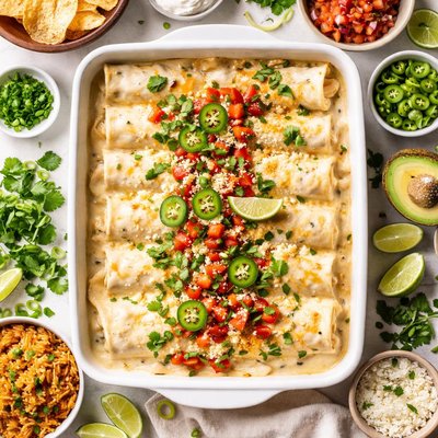 Image of White Enchiladas
