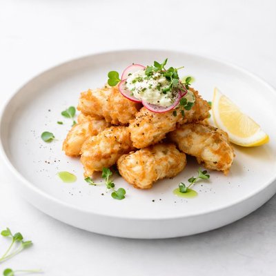 Image of White Fish Fritters