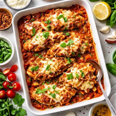 Image of White Fish Parmigiana