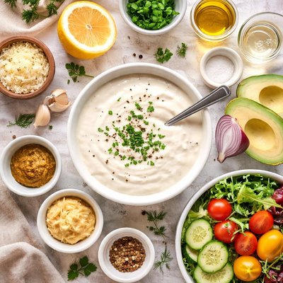 Image of White French Dressing