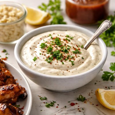 Image of White Horseradish Barbecue Sauce