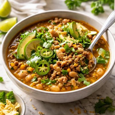 Image of White Lightning Turkey Chili