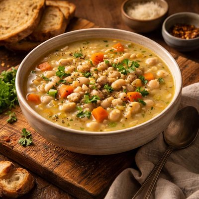 Image of White Navy Bean Soup