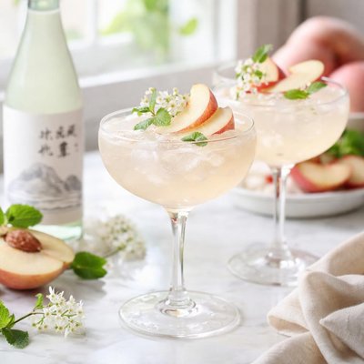 Image of White Peach Sake