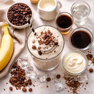 Image of White Russian Smoothie Alcoholic