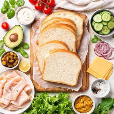 Image of White Sandwich Bread