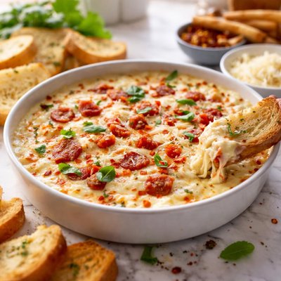Image of White Sauce Pizza Dip