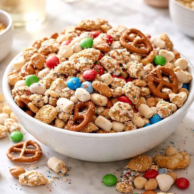 Image of White Trash Snack Mix Candy