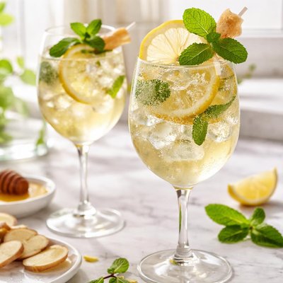 Image of White Wine Ginger Cooler