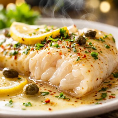 Image of White Wine Pollock