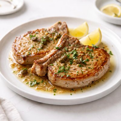 Image of White Wine Pork Chops