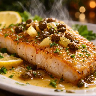 Image of Whitefish Grenoble Style