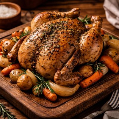 Image of Whole Crock Pot Chicken