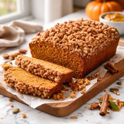 Image of Whole Foods Pumpkin Streusel Bread