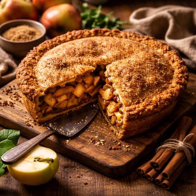 Image of Whole Grain Apple Pie