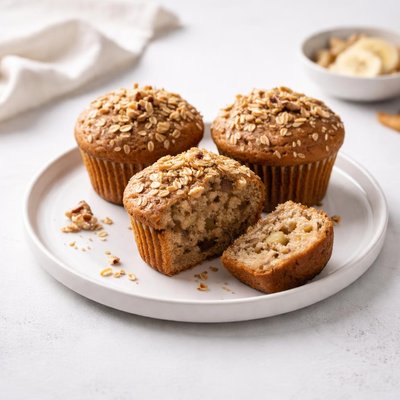 Image of Whole Grain Banana Muffins