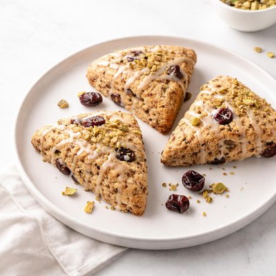 Image of Whole Grain Cherry Cardamom Scones