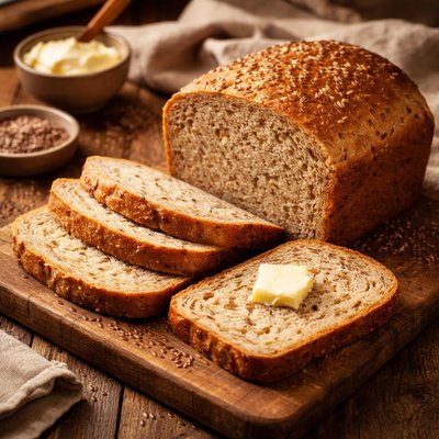 Image of Whole Grain Flax Bread for Your Bread Machine