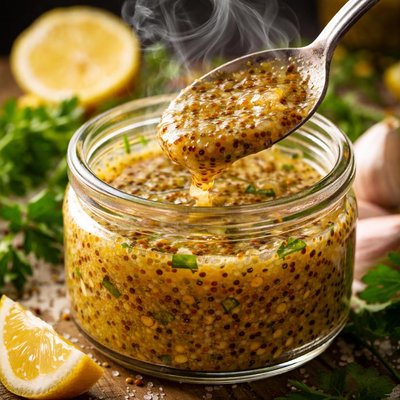 Image of Whole Grain Mustard Vinaigrette