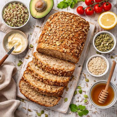 Image of Whole Grain Sprout Bread
