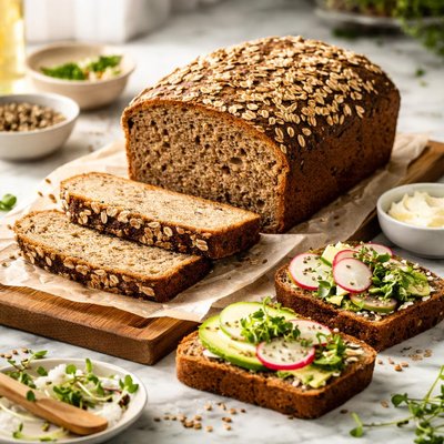 Image of Whole Grain Swedish Rye Bread