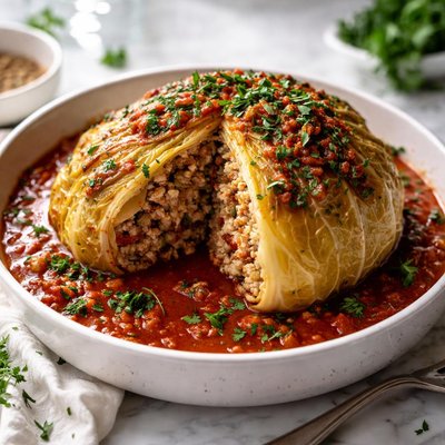 Image of Whole Stuffed Cabbage