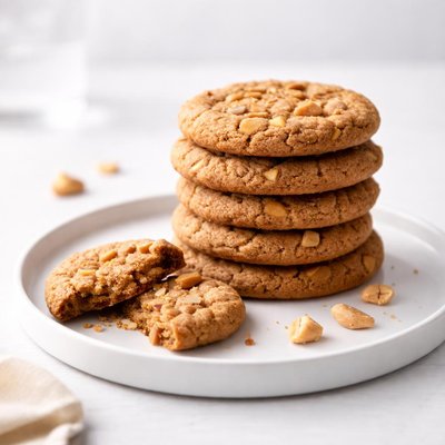 Image of Whole Wheat and Peanut Butter Cookies