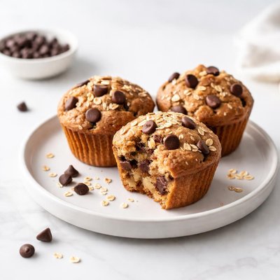 Image of Whole Wheat Banana Chocolate Chip Muffins