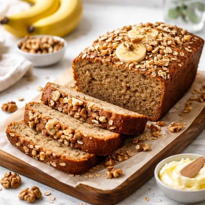 Image of Whole Wheat Banana Nut Bread
