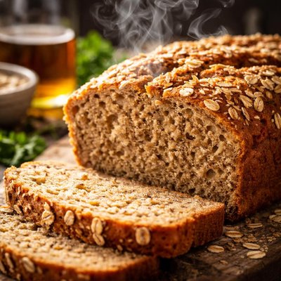 Image of Whole Wheat Beer Bread Recipe Vegan