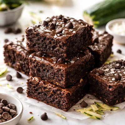 Image of Whole Wheat Best Zucchini Brownies