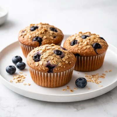 Image of Whole Wheat Blueberry Muffins