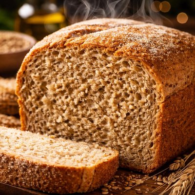 Image of Whole Wheat Bread for the Bread Machine No Fat