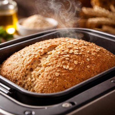 Image of Whole Wheat Bread in Bread Machine