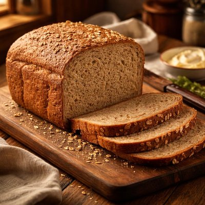 Image of Whole Wheat Bread in the Bread Machine