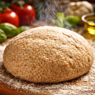 Image of Whole Wheat Bread Machine Pizza Dough