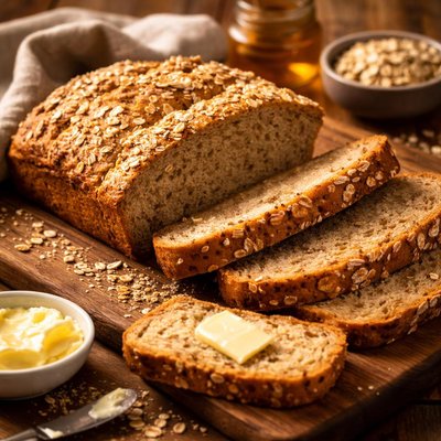 Image of Whole Wheat Bread No Yeast