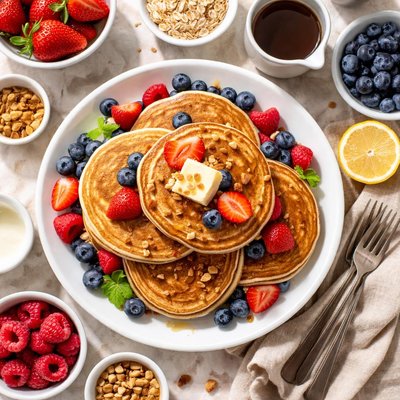 Image of Whole Wheat Buttermilk Pancakes
