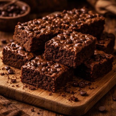Image of Whole Wheat Carob Brownies