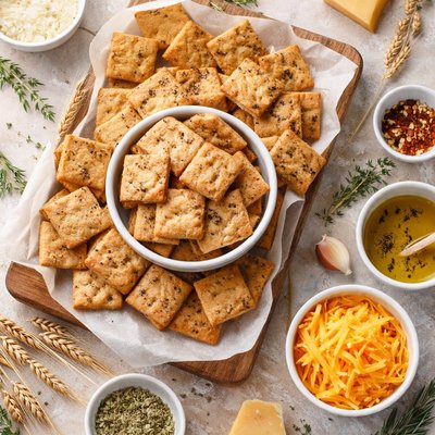 Image of Whole Wheat Cheese Crackers