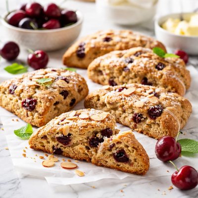 Image of Whole Wheat Cherry Scones