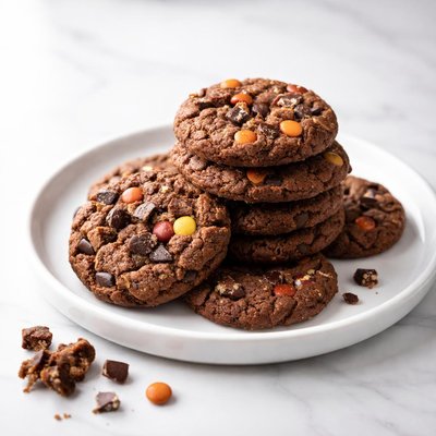 Image of Whole Wheat Cocoa Candy Cookies