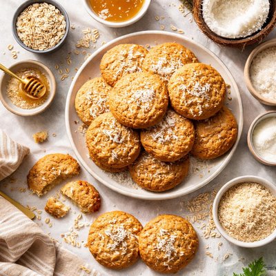 Image of Whole Wheat Coconut Cookies