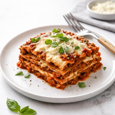 Image of Whole Wheat Crock Pot Lasagna for 2