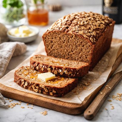 Image of Whole Wheat Guinness Oat Bread
