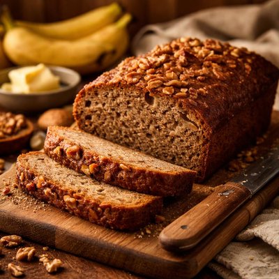 Image of Whole Wheat Healthy Banana Bread