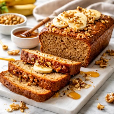 Image of Whole Wheat Honey Banana Bread