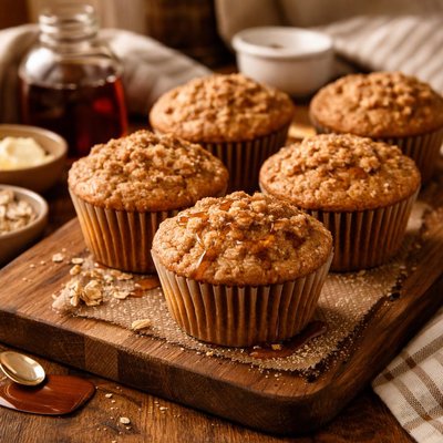 Image of Whole Wheat Maple Muffins
