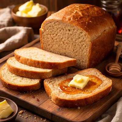 Image of Whole Wheat Maple Syrup Butter Bread Bread Machine