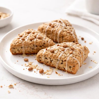 Image of Whole Wheat Oat Cinnamon Chip Scones